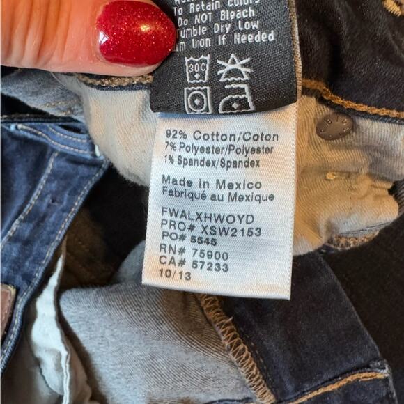 Big Star‎ Alex Skinny Dark denim Jean size 28 or 6 - Picture 8 of 10